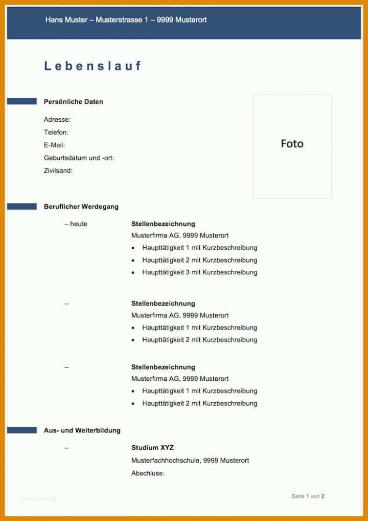 Kreativ Excel Lebenslauf Vorlage 744x1052