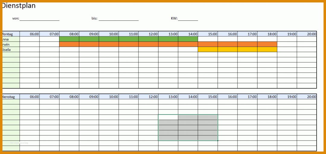 Unvergleichlich Dienstplan Blanko Vorlage 1317x624