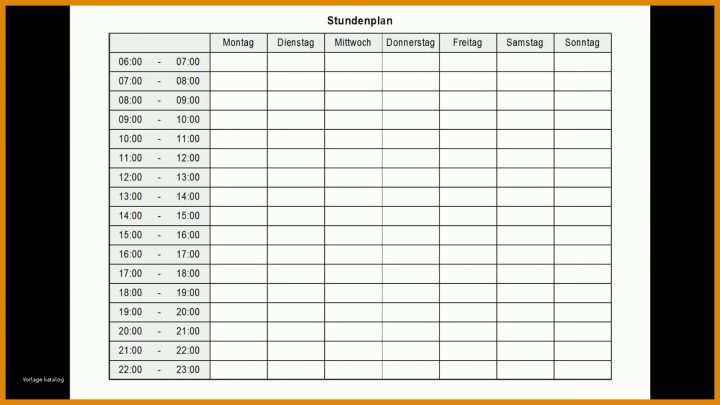 Atemberaubend Trainingsplan Leere Vorlage 1280x720