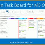 Empfohlen Kanban Board Onenote Vorlage 1578x939