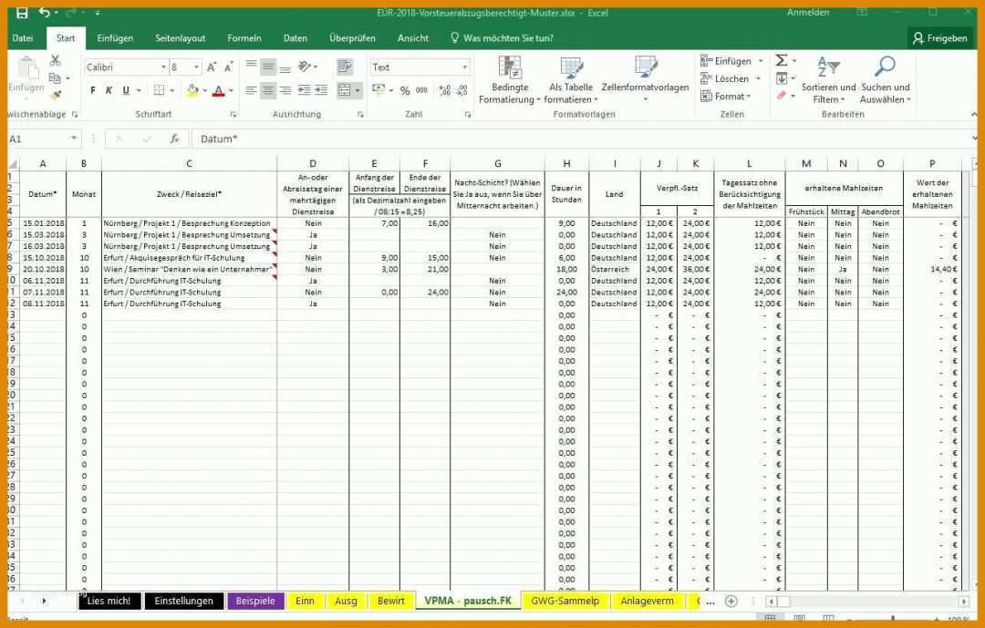 Rühren Mitarbeiter Schulungsplan Vorlage Excel 1285x820