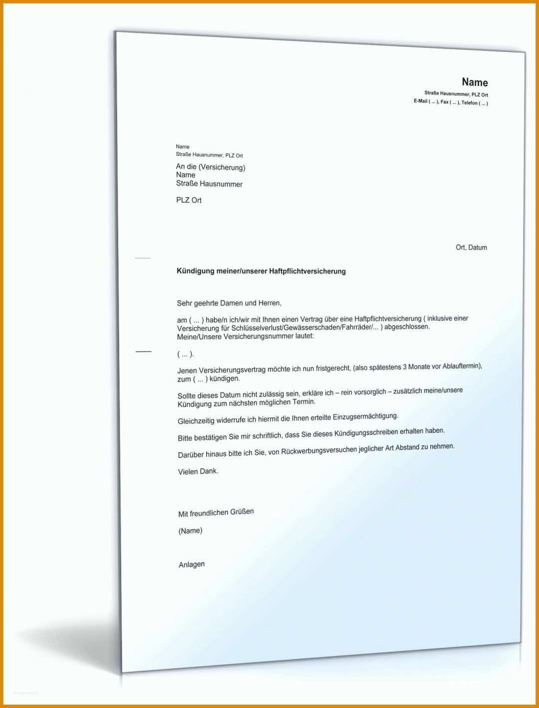 Größte Mobilfunkvertrag Kündigen Vorlage 1600x2100