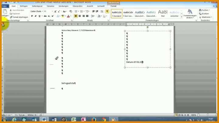 Ausgezeichnet Besprechungsprotokoll Vorlage Word 2010 1280x720