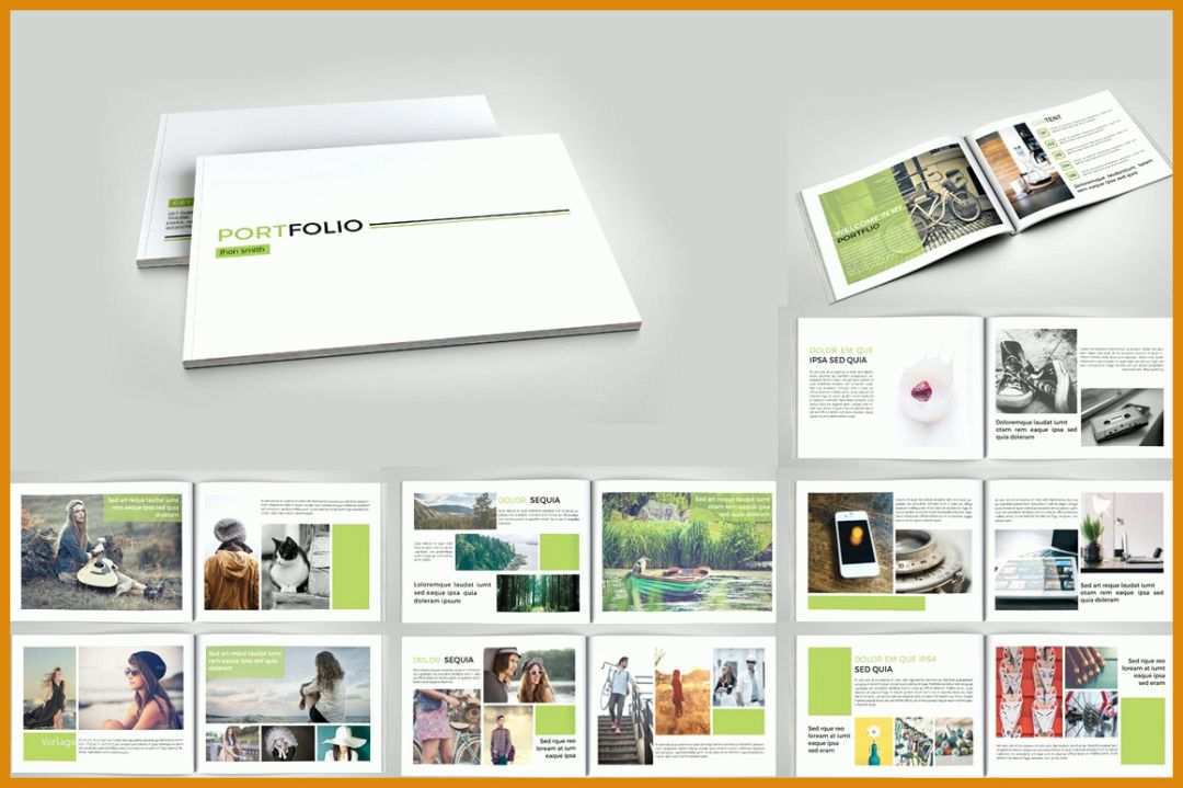 Ungewöhnlich Portfolio Vorlage Indesign 1160x772